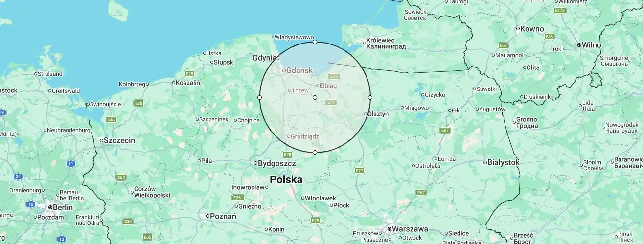 geochoc-obszar-dzialalnosci Geodezja Geochoc - obszar działania
